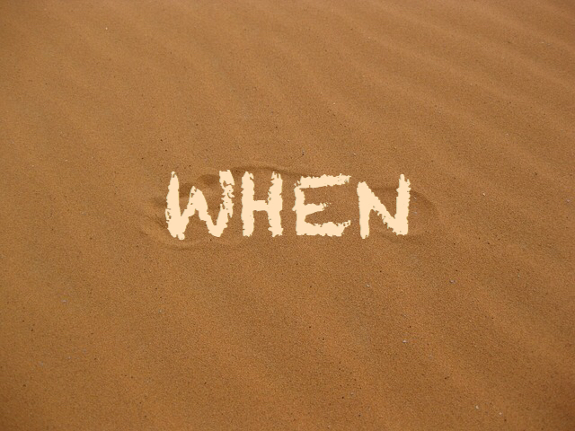 When