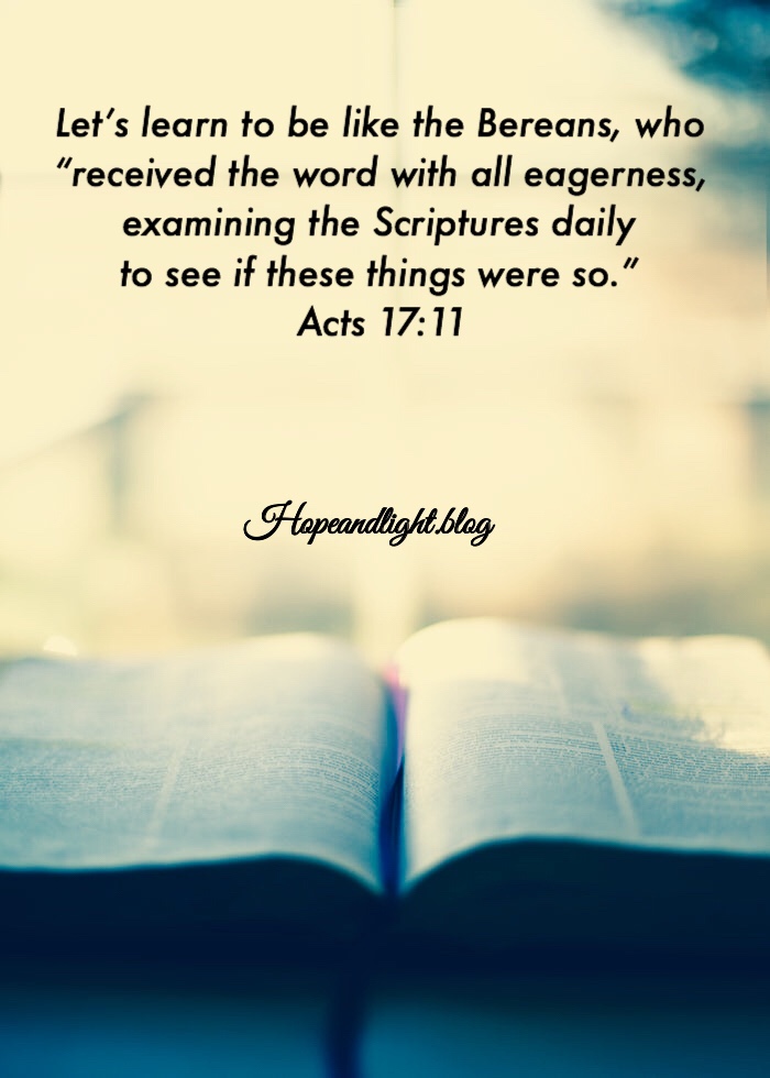 Receiving the Word with Eagerness – and&nbsp;Caution