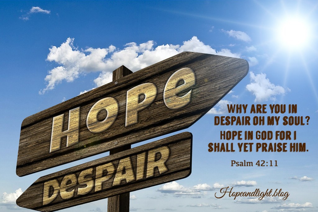 Running to the Lord in our&nbsp;Hopelessness